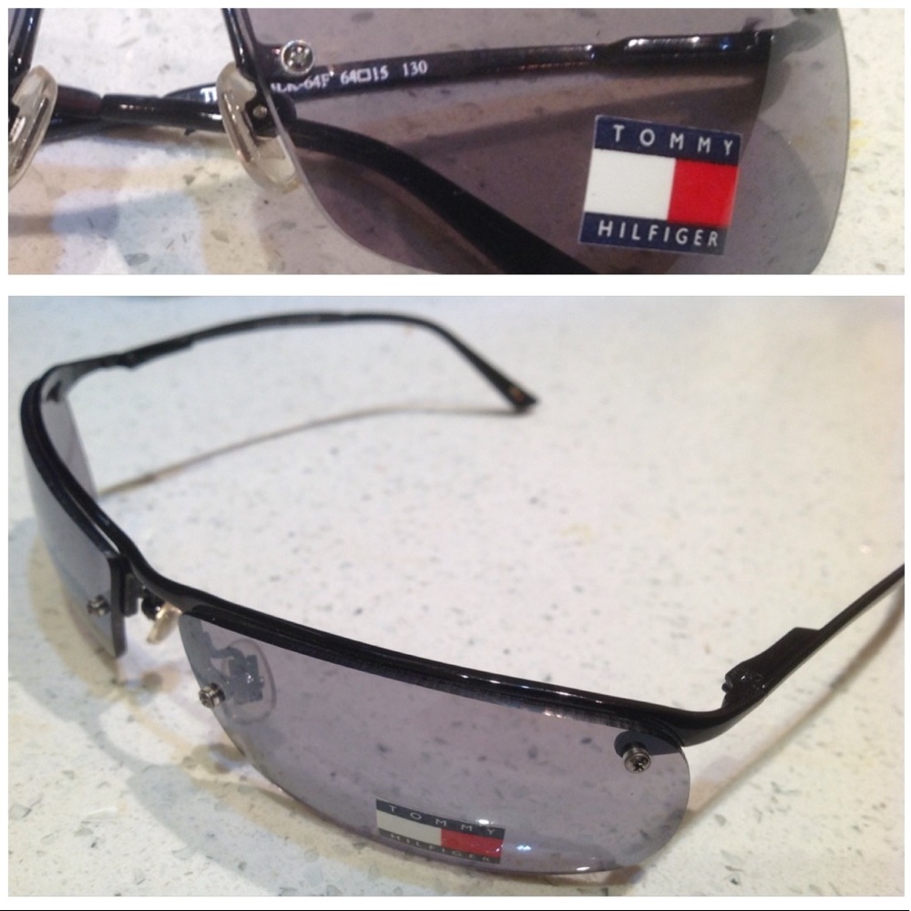 NEW Tommy Hilfiger Sunglasses BLK 64f